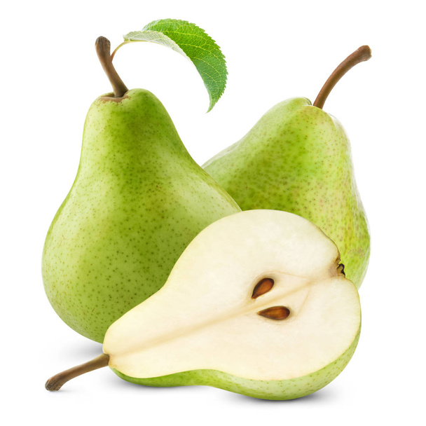 pears with leaf - Fotografie, Obrázek