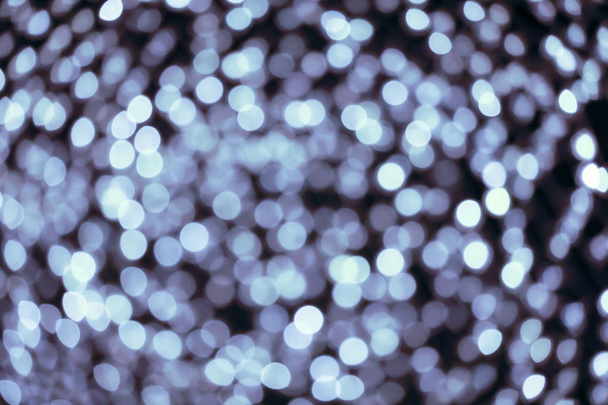 Light bokeh circular from night light for background.Abstract bl - Foto, imagen