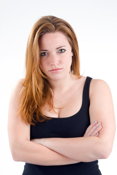 kadın kötü tutum - Fotoğraf, Görsel