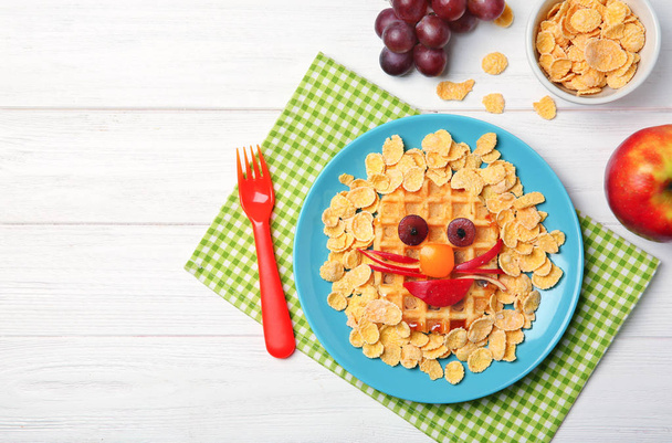 Creative breakfast for children   - Фото, зображення