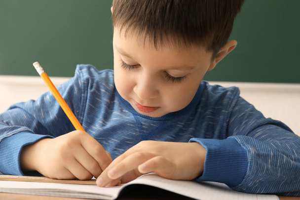 little boy doing homework - Photo, image