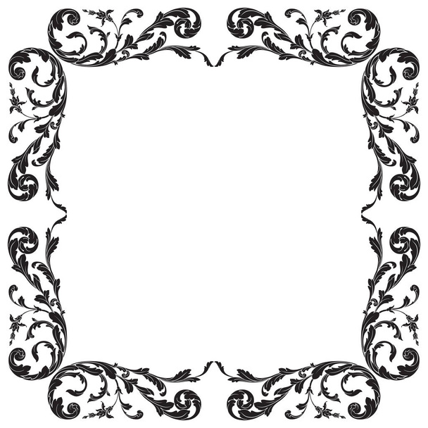 vector barokke sieraad in Victoriaanse stijl - Vector, afbeelding