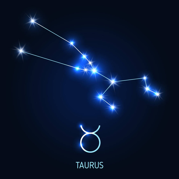 Set zodiac sign. - Vektor, kép