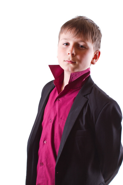 boy in a black jacket - Foto, Imagem