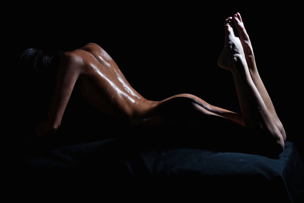 Sexy body nude woman. - Photo, Image