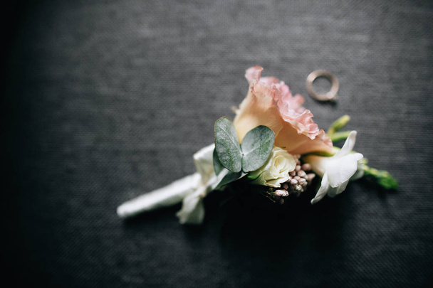 όμορφη γαμήλια λουλούδια, διακόσμηση  - Φωτογραφία, εικόνα