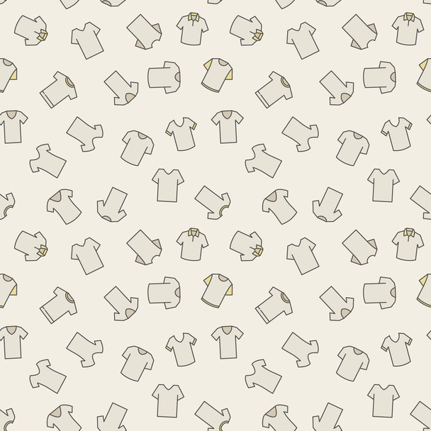 Tshirt pattern - vector seamless texture - Vecteur, image