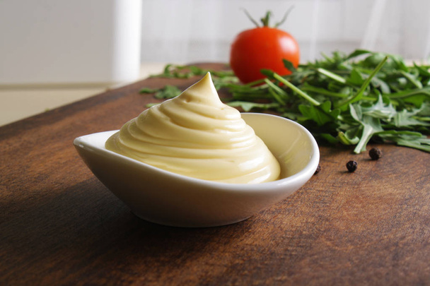 sauce of sour cream mayonnaise - Fotografie, Obrázek