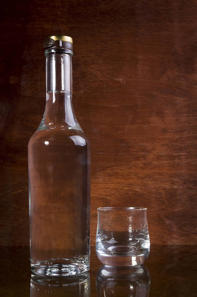 A bottle of vodka - Photo, image