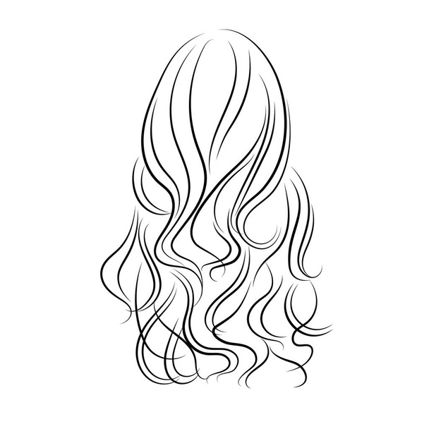 Peinado - Vector, imagen