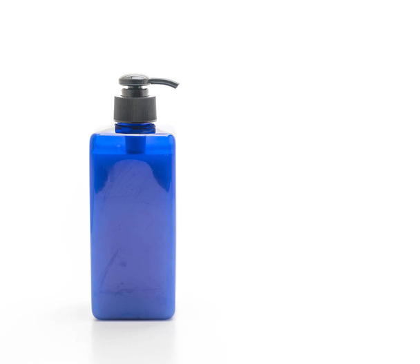 shampoo or soap bottle on white background - Фото, изображение