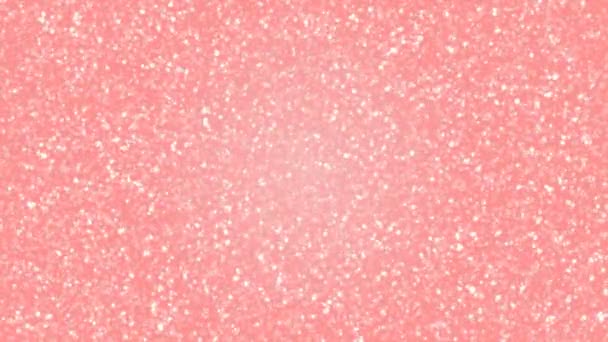 Roze glitter glanzende textuur. - Video