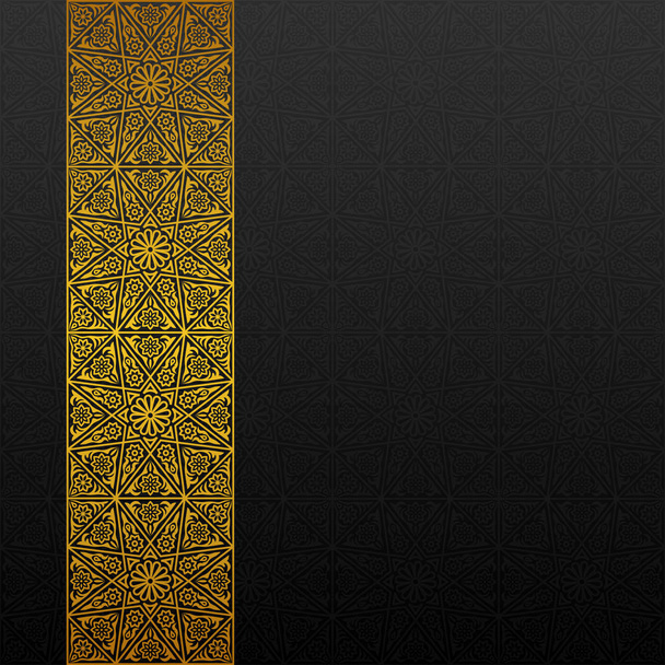 Абстрактный фон с традиционным орнаментом
 - Вектор,изображение