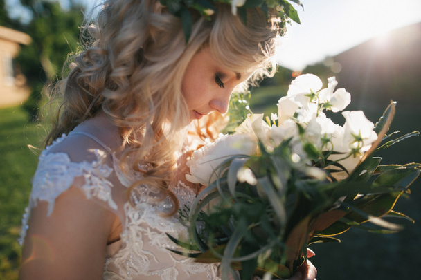 ξανθιά νύφη - Φωτογραφία, εικόνα