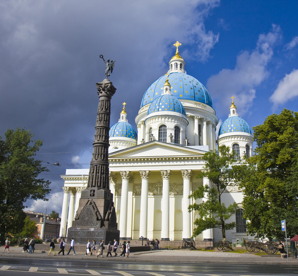 St. Petersburg, Trinity Izmaylovskiy cathedral - Zdjęcie, obraz