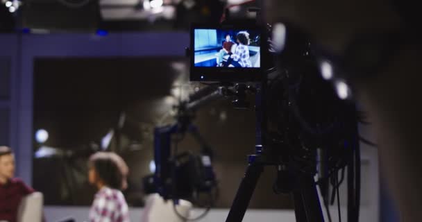 Mestres de show em estúdio de telecasting
 - Filmagem, Vídeo