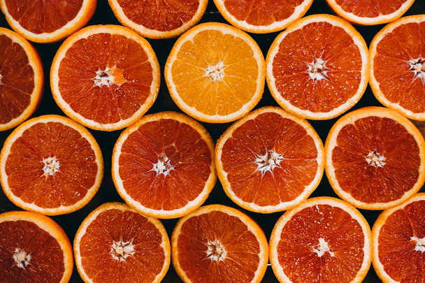 Grapefruit pattern. Can be used as background - Foto, imagen