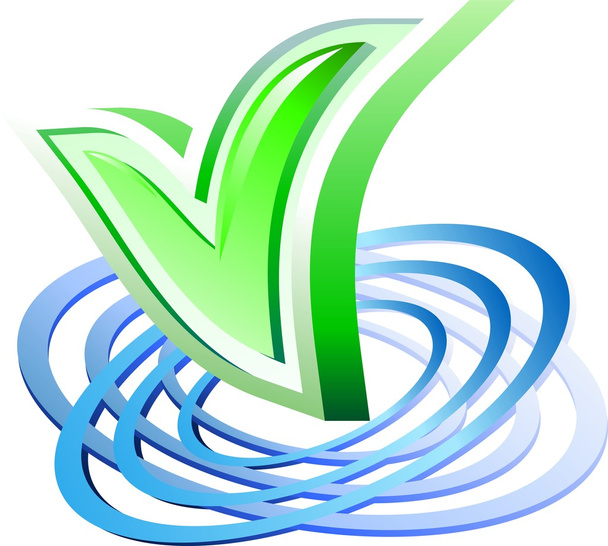 Logo water approved - Vektor, kép