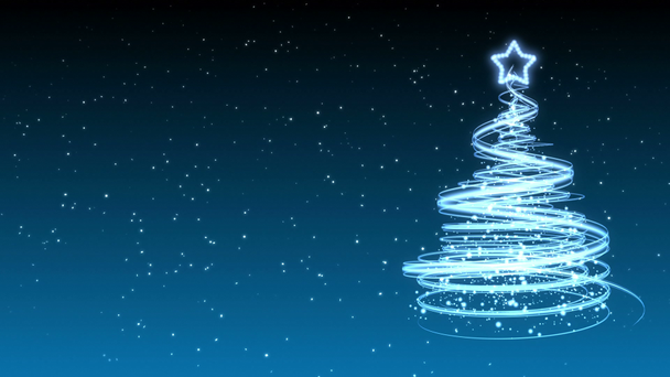 Χριστουγεννιάτικο δέντρο φόντο - καλά Χριστούγεννα (Hd 32) - Πλάνα, βίντεο
