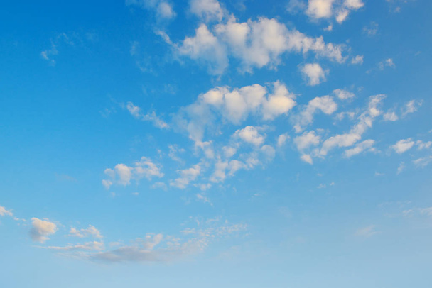 beautiful clouds in blue sky - Photo, image