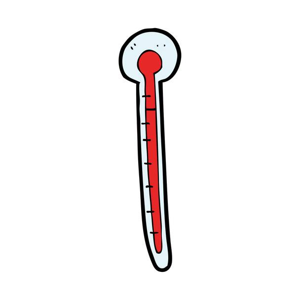 θερμόμετρο κινουμένων σχεδίων - Διάνυσμα, εικόνα