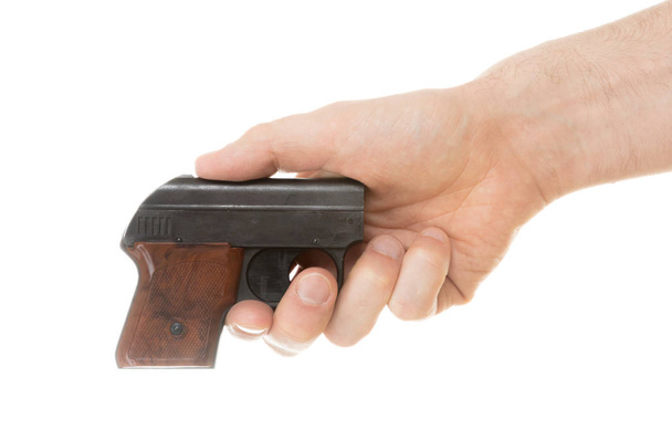 Small old alarm pistol - Фото, изображение