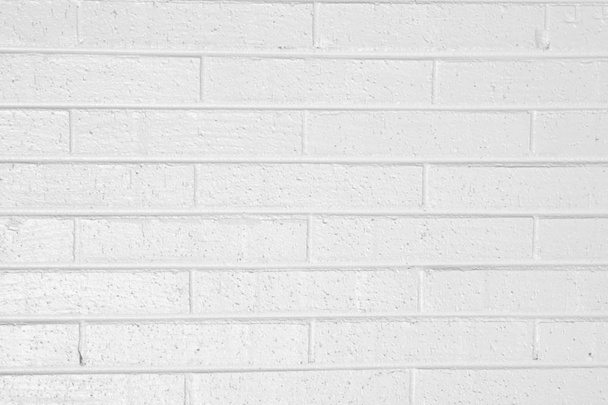 White Painted Brick Wall Texture - Photo, Image
