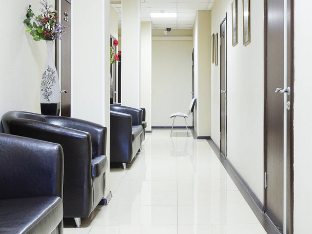Interior of a hospital corridor - Foto, immagini