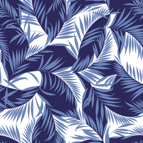 tropical plants pattern,I designed a tropical plant,This picture is seamless, - Διάνυσμα, εικόνα