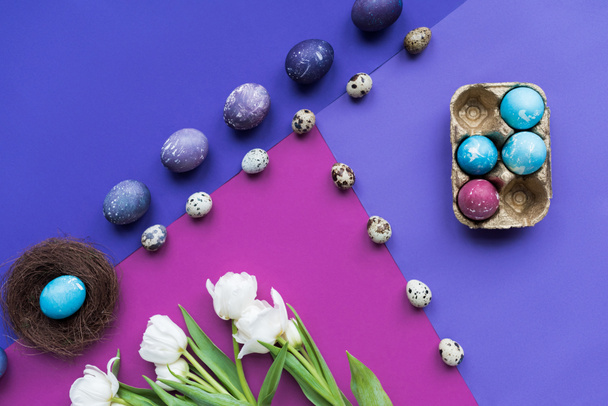 Easter eggs - Fotoğraf, Görsel