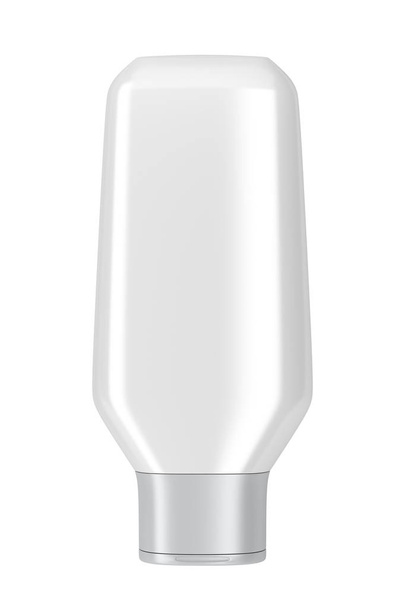 White plastic bottle for shampoo - Fotografie, Obrázek