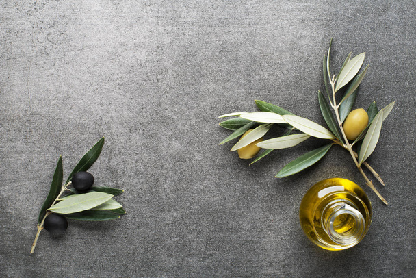 Olive oil backgrounds - Foto, Imagem