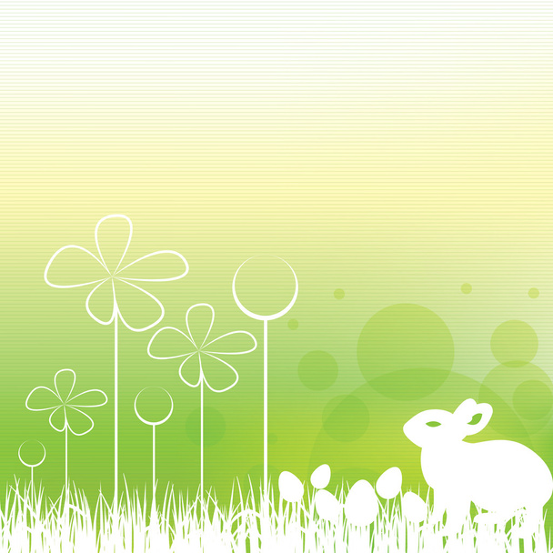 Spring easter background - Vektör, Görsel