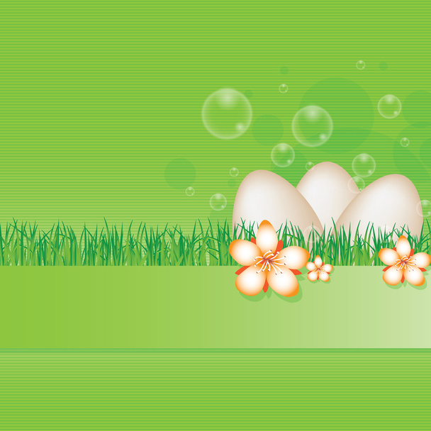 Spring easter background - Vector, afbeelding