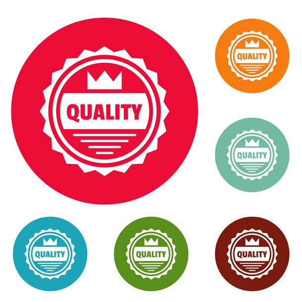 Big quality logo, simple style. - Vector, Image