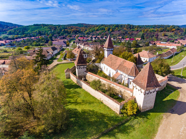 cincsor befestigte Kirche im sächsischen Dorf cincsor in der Nähe von si - Foto, Bild