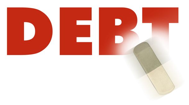 vymazávání dluhů - Fotografie, Obrázek