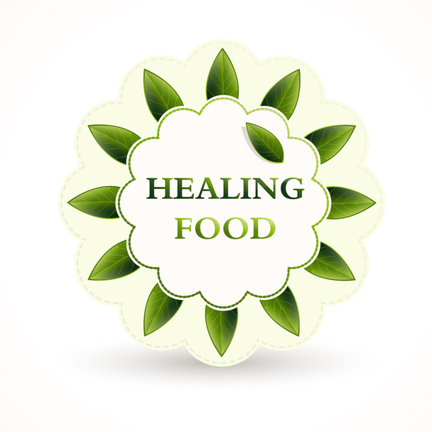Vector icon for healing food. - Vector, Image