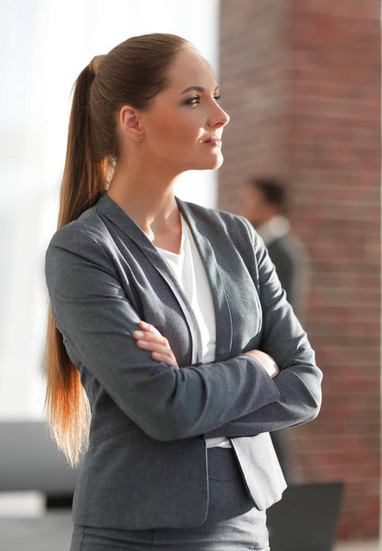 portrait of a woman employee of the company - Photo, image