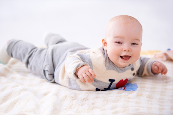 Beautiful laughing baby - Photo, Image