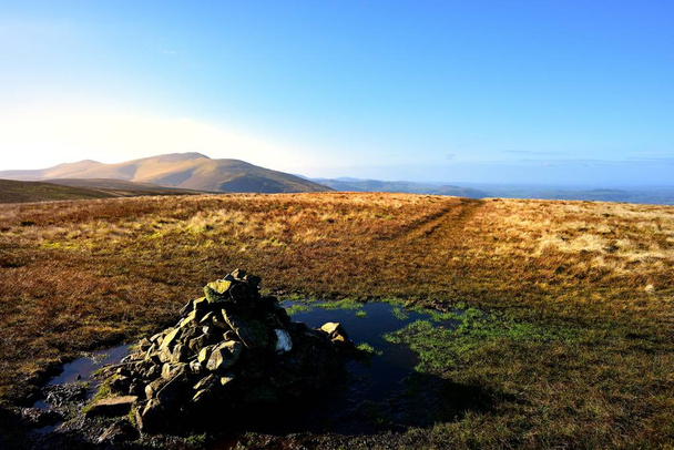 Cairn on Grea Sca Fell - Photo, Image