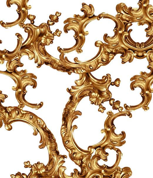 barroco dorado y cadena
  - Foto, Imagen