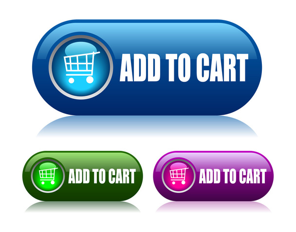 Add to cart vector buttons - Vector, Image