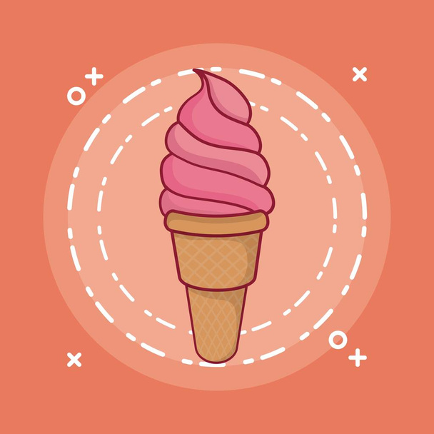 Diseño de helado
 - Vector, Imagen