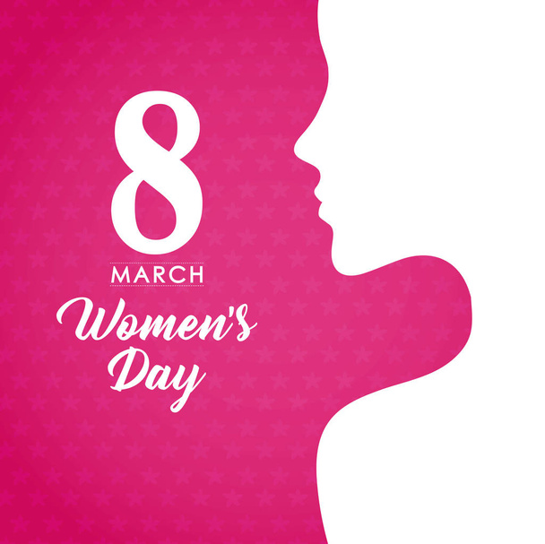 Womens day design - Vector, Image