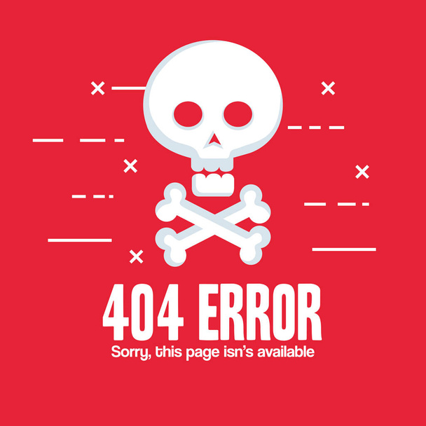 404 接続エラー アイコン - ベクター画像