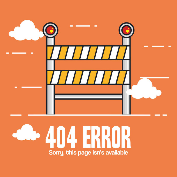 Иконки ошибок подключения 404
 - Вектор,изображение