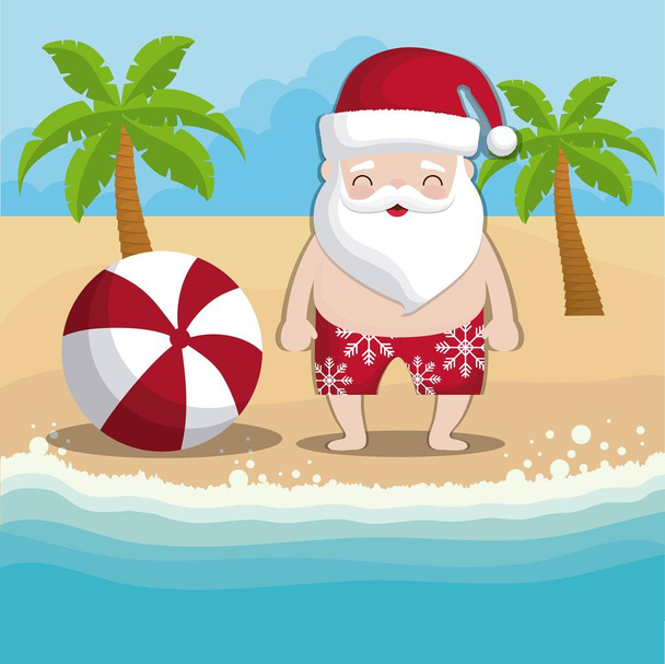 christmas vacations design - Vector, imagen