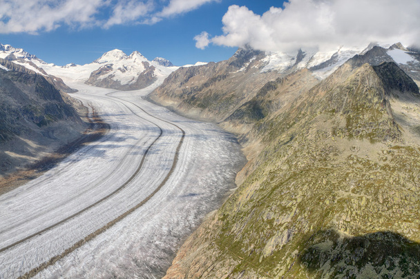 Aletsch glacier, Switzerland - Valokuva, kuva
