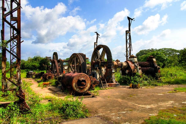 ehemalige Rumfabrik in Marienburg bei Surinam - Foto, Bild